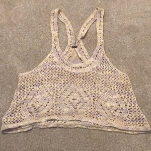 Free People Knit Crop top